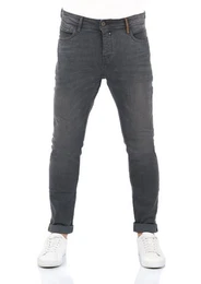 Tapered-fit-Jeans Herren Jeanshose RIVToni Denim Hose mit Stretch