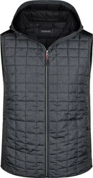 Steppweste , JN768 Herren Strick Hybrid Gilet