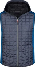 Steppweste , JN768 Herren Strick Hybrid Gilet