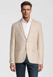 SteffenKlein Anzugsakko Slim-Fit Beige/Khaki/Braun