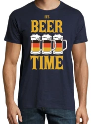 Youth Designz T-Shirt IT'S BEER TIME Dunkelblau/Blau