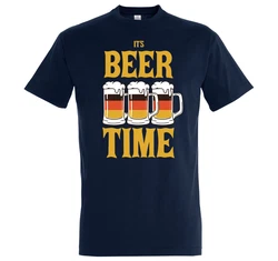 Youth Designz T-Shirt IT'S BEER TIME Dunkelblau/Blau