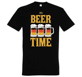 Youth Designz T-Shirt IT'S BEER TIME Youth Designz T-Shirt IT'S BEER TIME
