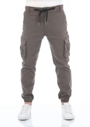 Cargohose Herren Hose RIVHanno Slim Fit Outdoor Freizeithose mit Stretch