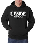 Youth Designz Kapuzenpullover Upside Down Stranger Herren Hoodie Rot/Schwarz/Bordeaux/Grau