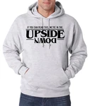 Youth Designz Kapuzenpullover Upside Down Stranger Herren Hoodie Bordeaux/Grau/Hellgrau/Rot