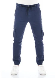 Cargohose Herren Hose RIVHanno Slim Fit Outdoor Freizeithose mit Stretch