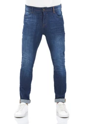 Riverso Herren Jeans Hose RIVToni Tapered Fit Jeanshose Blau/Hellblau/Dunkelblau