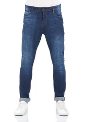 Riverso Herren Jeans Hose RIVToni Tapered Fit Jeanshose Blau/Hellblau/Dunkelblau