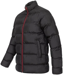 Rock Creek Steppjacke H-315 Schwarz/Grau/Rot/Dunkelgrau