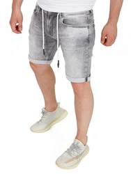 Yazubi Jeansshorts Henry Grau/Hellgrau/Dunkelgrau