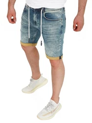 Yazubi Jeansshorts Henry Hellblau/Blau