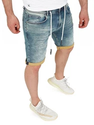 Yazubi Jeansshorts Henry Hellblau/Blau