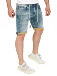 Yazubi Jeansshorts Henry Hellblau/Blau