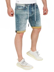 Yazubi Jeansshorts Henry Hellblau/Blau