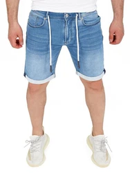Yazubi Jeansshorts Henry Hellblau/Blau