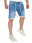 Yazubi Jeansshorts Henry Hellblau/Blau