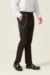 Next Slim Tapered Hose mit Kettendetail Creme/Lila/Braun/Schwarz