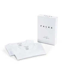 FALKE T-Shirt 2-Pack Dunkelrot/Rot/Bordeaux/Braun