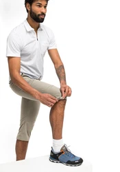 Maier Sports Caprihose Jens Funktionshose Khaki