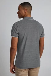 Casual Friday Shirt 'Tristan' basaltgrau/schwarz/wei