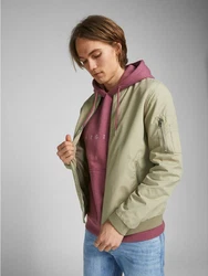 Jack & Jones Blouson Leichte Bomber Jacke Plus Size JJERUSH (4382) Grün (4382)