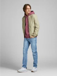 Jack & Jones Blouson Leichte Bomber Jacke Plus Size JJERUSH (4382) Grün (4382)