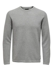 ONLY & SONS Strickpullover ONSPANTER 4421 grau