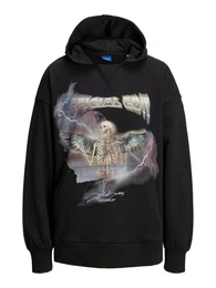 Hoodie JORRUSHSKULL SWEAT HOOD BLK