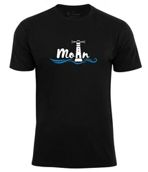 Cotton Prime T-Shirt Moin Leuchtturm Grau/Schwarz/Mintgrün/Beige