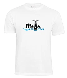 Cotton Prime T-Shirt Moin Leuchtturm Weiß/Beige/Rot/Blau/Mintgrün