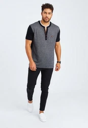 Leif Nelson T-Shirt Rundhals LN-55745 LN-55745
