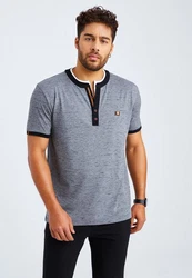 Leif Nelson T-Shirt Rundhals LN-55745 LN-55745