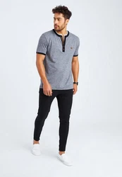Leif Nelson T-Shirt Rundhals LN-55745 LN-55745