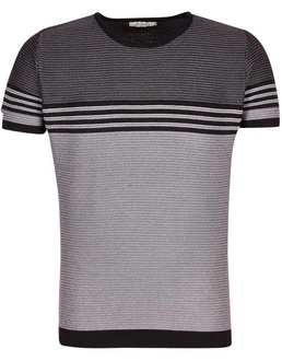 Leif Nelson T-Shirt Feinstrick Rundhals Style LN-7645 LN-7645