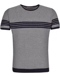 Leif Nelson T-Shirt Feinstrick Rundhals Style LN-7645 LN-7645