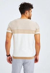 Leif Nelson T-Shirt Feinstrick Rundhals Style LN-7645 LN-7645