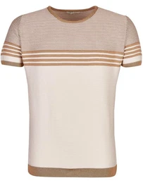 T-Shirt Feinstrick Rundhals LN-7645