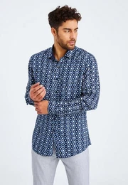 Langarmhemd Herren Hemd Langarm LN-3905