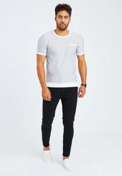 Leif Nelson T-Shirt Rundhals LN-7650 LN-7650