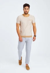 Leif Nelson T-Shirt Rundhals LN-7650 LN-7650