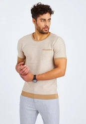 Leif Nelson T-Shirt Rundhals LN-7650 LN-7650