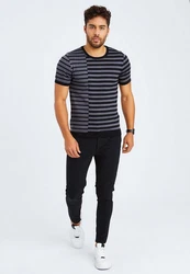 Leif Nelson T-Shirt Feinstrick Rundhals LN-7660 LN-7660