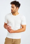 Leif Nelson T-Shirt Feinstrick Rundhals LN-7660 LN-7660