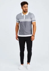 Leif Nelson T-Shirt Polo LN-7640 LN-7640