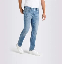 MAC Straight Jeans Blau/Hellblau