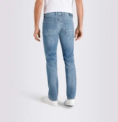 MAC Straight Jeans Blau/Hellblau
