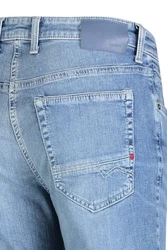 MAC Straight Jeans Blau/Hellblau