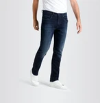 MAC Straight Jeans Blau/Dunkelrot