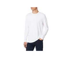 bugatti Poloshirt T-Shirt Weiß/Dunkelblau/Creme/Grau